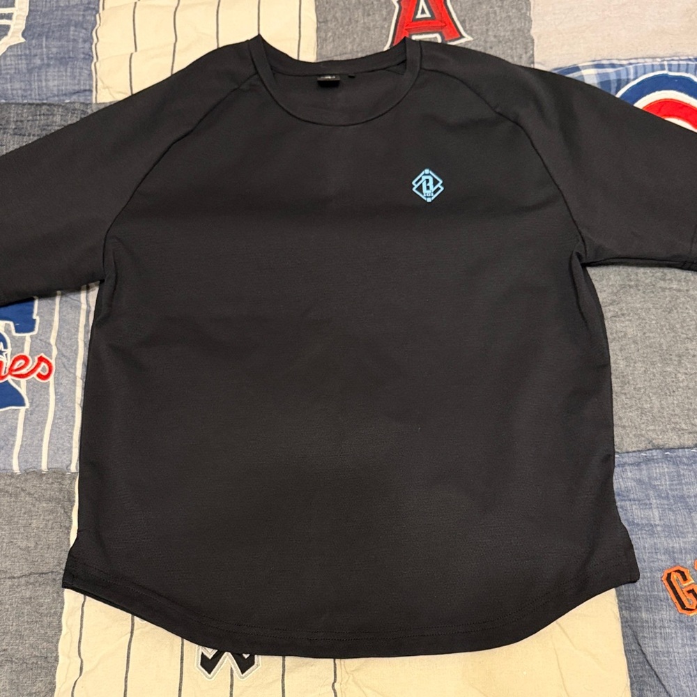 BL101 Crewneck with Small Blue Logo